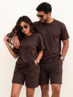 ⁦طقم سوت صيفي للجنسين من القطن | 6 ألوان⁩ - الصورة ⁦4⁩
