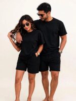 ⁦طقم سوت صيفي للجنسين من القطن | 6 ألوان⁩ - الصورة ⁦5⁩